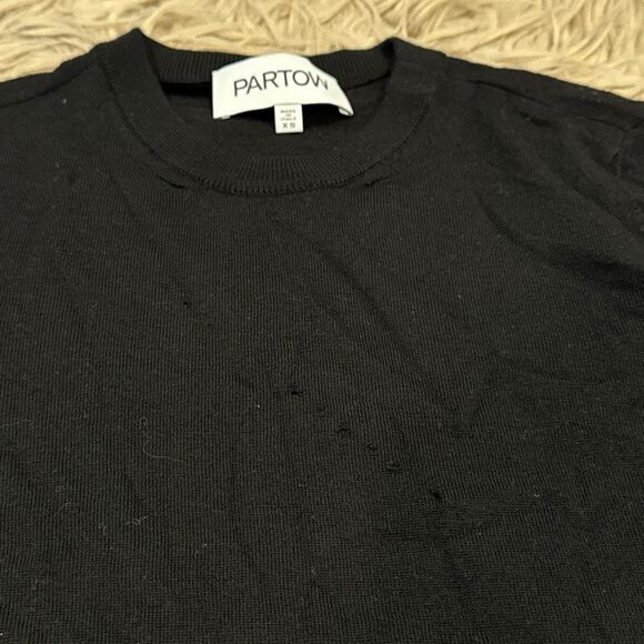 Partow sweater with holes *see description* size XS - Picture 3 of 6